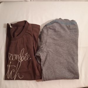 Abercrombie & Aeropostale women's Medium tops